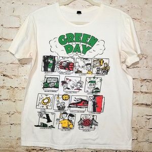 Vintage Green Day Dookie Album T-Shirt